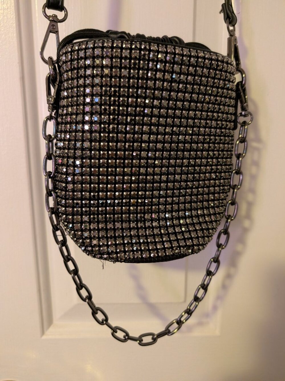 Studded purse with Chain